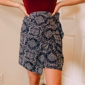 vintage wrap skirt